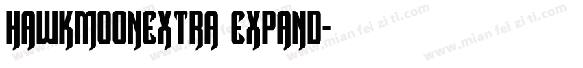 HawkmoonExtra expand字体转换
